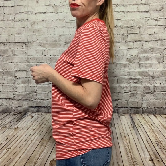 ‼️ZIPCODE Red Striped Classic Tee Size Med‼️ - Picture 6 of 7